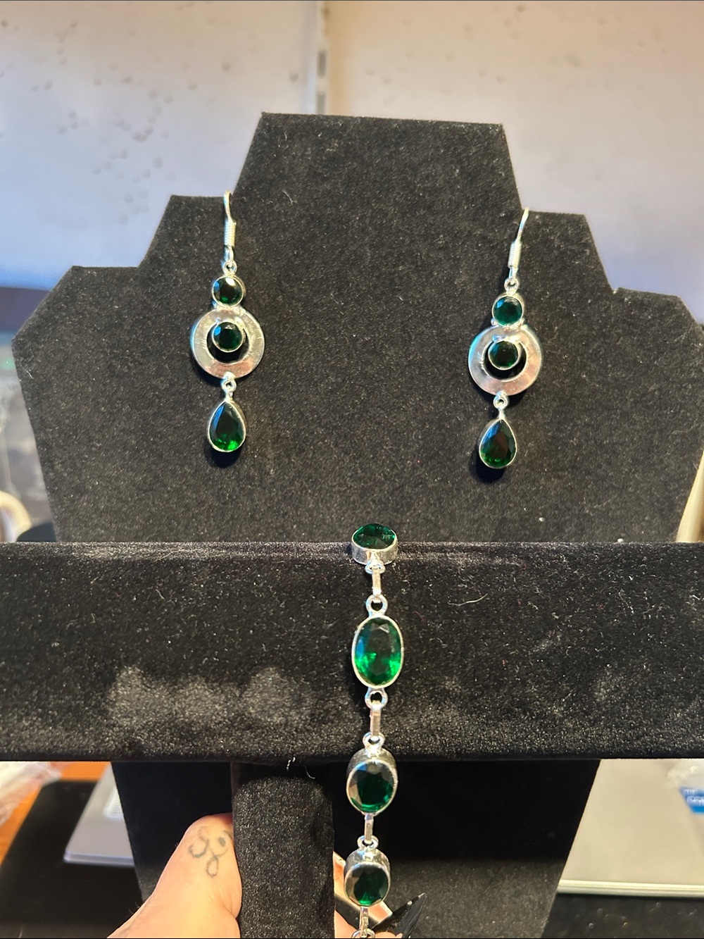 Chrome Diopside set 💎